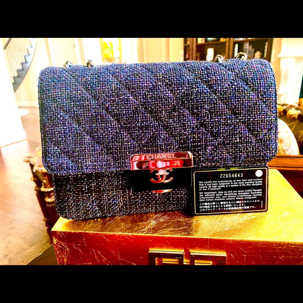 SOLD July4th Price Drop Chanel BeautyLock Tweed/L - Picture 13 of 15